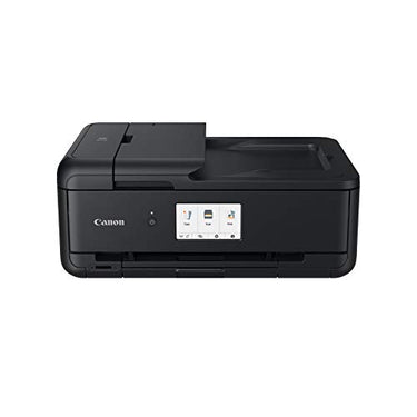 Canon PIXMA TS9550a Drucker Farbtintenstrahl Multifunktionsgerät DIN A4 A3 (Drucker A3, Scanner, Kopierer, 5 Separate Tinten, WLAN, LAN, Print App, 2 Papierzuführungen, Duplexdruck) schwarz im Sale